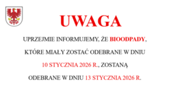 Zdjęcie do Informacja dla mieszkańc&oacute;w Gminy.