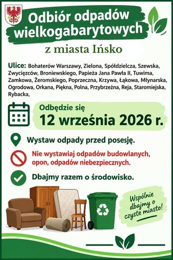 Odbi&oacute;r odpad&oacute;w wielkogabarytowych 