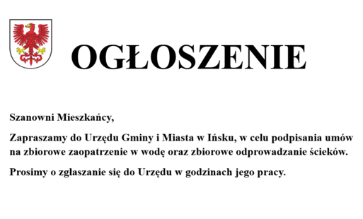 Zdjęcie do Ogłoszenie 