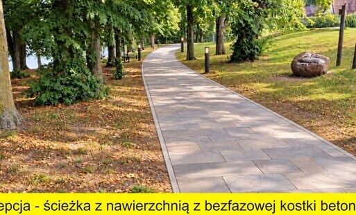 Zdjęcie do Budowa kolejnego odcinka drogi w kierunku plaży. Czekamy na Państwa opinie.
