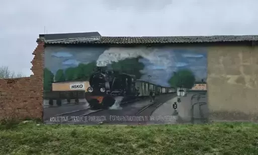 Zdjęcie do Mural w przestrzeni Izby Pamięci 