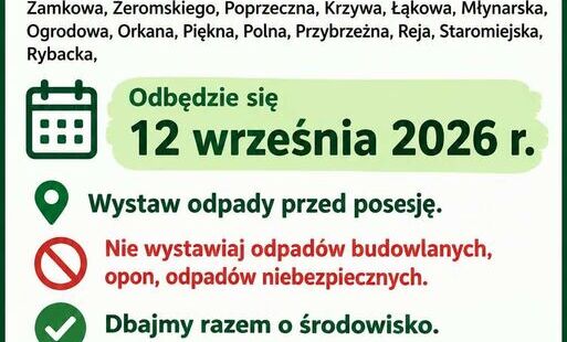 Zdjęcie do Odbi&oacute;r odpad&oacute;w wielkogabarytowych 