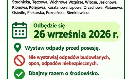 Zdjęcie do Odbi&oacute;r odpad&oacute;w wielkogabarytowych 